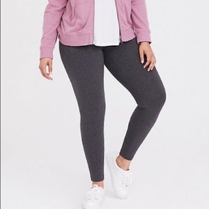 NWT TruHearts Heather Grey Classic Leggings